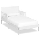 Kids Bed Frame Toddler Children Pinewood Safety Guardrails Choose Your Color