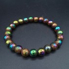 Bracelet Leklai Magnetic Rainbow Cover Gold Sheet Umkrum Thai Amulet Powerful