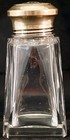 Antique Hallmarked Sterling And Cut Glass Sugar Shaker Tapered