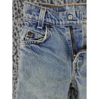 Vintage Levis Toddler Boys Light Wash Distressed Straight Leg Denim Jeans 4 Slim