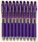 New Pentel Wow  Retractable Gel Pen Violet Ink Medium  7mm Bulk 144-pcs K437-v