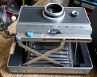 Vintage Polaroid Automatic 100 Land Camera - Very Clean Orig  Leather Strap Film
