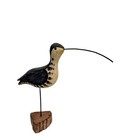 Richard Morgan Long-billed Curlew Shorebird Metal Bill  Metal  stick  Antiqued