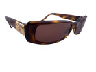 Vintage Bvlgari Sunglasses Tortoise Rectangle Y2k Deadstock Sticker Italy Rare