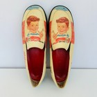 Norman Rockwell Kelloggs Corn Flakes Slip On Loafer Shoes 8m Icon Los Angeles