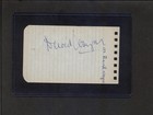 David Wayne - Signed Autograph Book Page   Movie Still - Batman - Madhatter