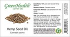 Hemp Seed Carrier Oil  100  Pure natural  Free Shipping