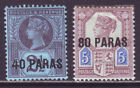 British Levant 1887 Sc 4-5 Mh Set