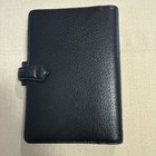 Filofax Pimlico Personal Organiser Grained Black Leather