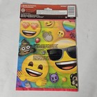   lot Of 2 Unique Multicolor Emoji Pattern Party Loot Bags - 8 Ct   