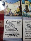 Lot Of 3 Different Vintage Ink Blotters Andis Clipper Company Barbershop Hair