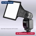 Neewer Camera Speedlite Flash Softbox And Reflector Diffuser Kit For Canon Nikon