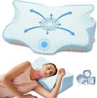 Cervical Memory Foam Pillow For Neck Pain Relief Neck Support Pillows  random 