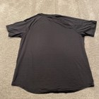 Nike Court Shirt Mens Xl Black Rafael Nadal Tennis Aeroreact Slim Fit Crew Logo