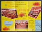 Vintage Brochure - Carriage Inn - Van Nuys - Los Angeles-california-atlas Hotels