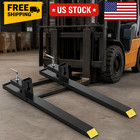 Duty Clamp-on Pallet Forks For Tractors  1500 Lbs Capacity Adjustable Heavy 43 