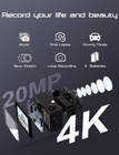 Apexcam Action Camera 4k With 64g Sd Card Sport Cameras 20mp 131ft Waterproof 