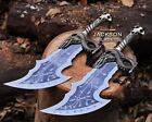 Kratos Blades Of Chaos - God Of War Twin Blades With Chain Golden Edition For Bf