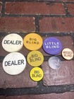 Dealer Button Big Little Missed Blind Casino Lot