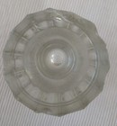 Vintage Libbey Heavy Fluted Shot Glass White Pour Line  2oz