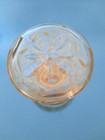 11    Vintage-  Alcohol Decanter Bottle Glass With Stopper Diamond Pattern