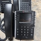 Lot Of 5 X Polycom Vvx 400 Gigabit Display Ip Voip Desk Phone  No Ac Adapter