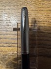 Vintage Parker 51 Vacumatic Black Fountain Pen - Blue Diamond - 14k Nib