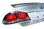 Honda Civic 06-11 Fd3 Sedan Silver Rear   Front Nose Conversion  6 Jdm Lda