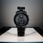 Movado Bold Men s Black Dial Chronograph Quartz 44mm Stainless Bracelet 30m