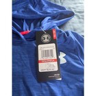 Under Armour Girls Blue Heatgear Hoodie Long Sleeve Shirt Yxs 1305171-713 Nwt