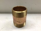 Merit Brass - Brass Pipe Nipple  3  Oal  2  Npt