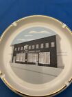 Vintage Glass The John Warner Bank Ashtray 