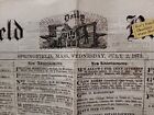Newspaper From 1873