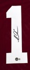Mike Evans Autographed Maroon College Style Jersey - Beckett W Hologram  black