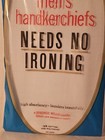 Vintage Nos Men s Handkerchiefs Permanent Press 5-pack Spring Mills White