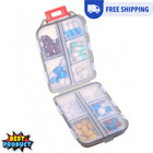 Weekly Pill Organizer Box Medicine Storage Box Holder Portable Case Daily Travel