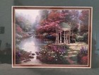 Thomas Kinkade The Garden Of Prayer Framed With Coa 9   x11   