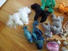 Lot Of 20 Random Plush Small Stuffed Animals Ty Ganz Douglas Mattel Russ Aurora