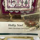 New 2004 Just Nan  holly Noel  Cross Stitch Pattern Embellishments Charm Jn135