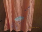 Girls Carter s Peacock Themed Nightgown Gown 8 10 Peach