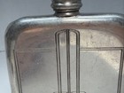 Charles Rennie Mackintosh Art Deco Hip Flask Mackintosh Made In Uk As-is Concave
