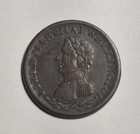 1813 Canada Field Marshal Wellington Half Penny Token Copper Arthur Wellesley