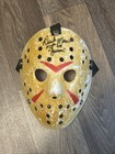Derek Mears Signed Hockey Mask Jason Voorhees Friday The 13th