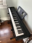 Yamaha P71 88-key Weighted Digital Piano With Power Supply And Music Score Stand