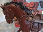Rare Vintage Louis Marx Johnny Jane West Flame Western Range Horse 1966 W saddle