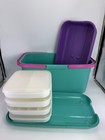 Eagle Craftstor Sewing Storage Organizer Craft Tote W Boxes Handle Vtg 90 s 20 