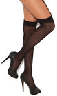 Sheer Thigh High Stockings Sexy Nylons Hosiery Regular Or Plus Size 1725