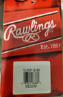 Rawlings Youth Long Sleeve Baseball Shirt Black gray Polyester Ylrmt-b-89 Medium