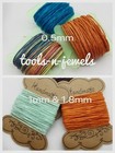 0 5mm Hemp Cord String Polished Macrame Bracelet Jewelry Weave 25ft Card
