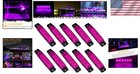 Ultra-bright Purple Led Boat Lights For Deck   Interior   Waterproof 10pcs
